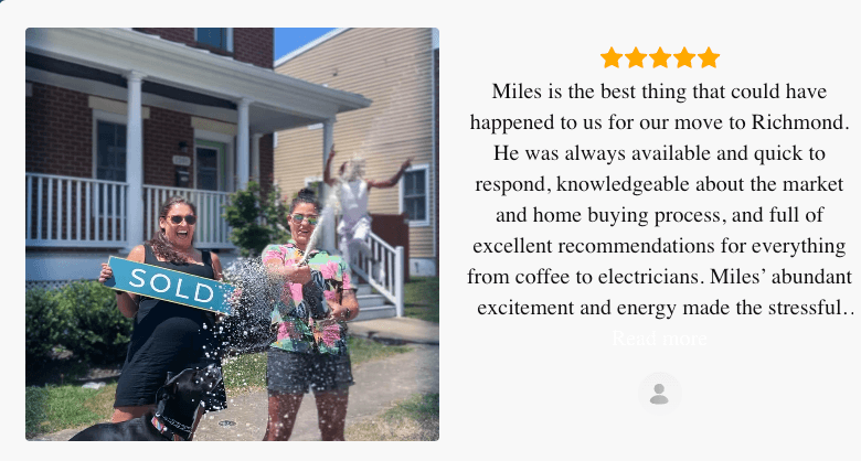 Client testimonial from Zillow