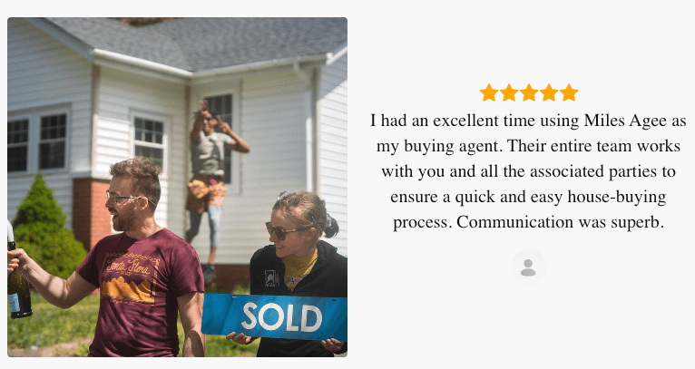 Client testimonial from Zillow
