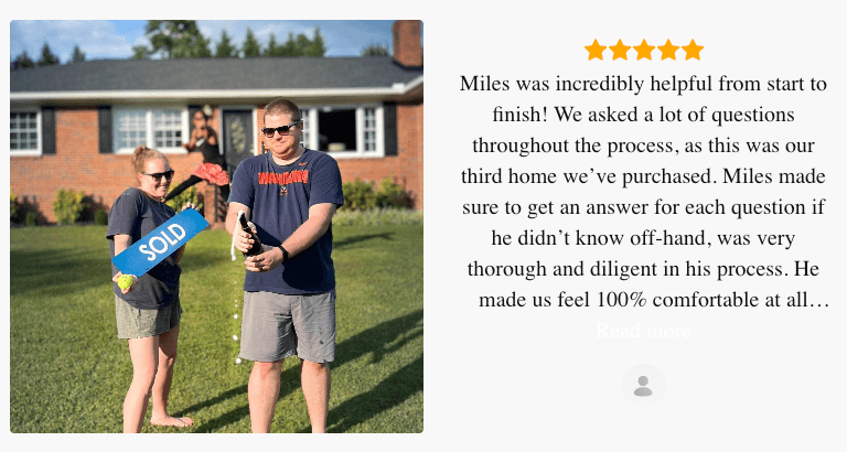 Client testimonial from Zillow