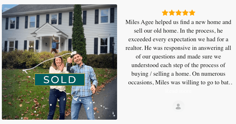 Client testimonial from Zillow